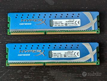 RAM DDR3 8GB (2X4GB) Kingston HyperX