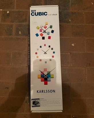 Orologio DIY CUBIC KARLSSON