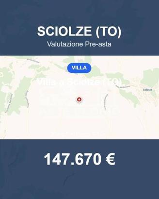 Immobile in asta di 284 m² con box auto a Sciolze