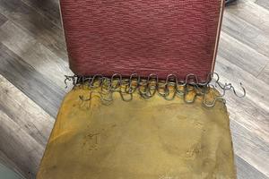 Sedile Fiat 500 F in tessuto ORIGINALE