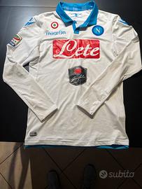 Maglia Mertens 2014 indossata maniche lunghe