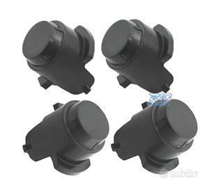 KIT 4 COPRIMOZZI 18MM FORO PARKTRONIC AUDI VOLKSWA