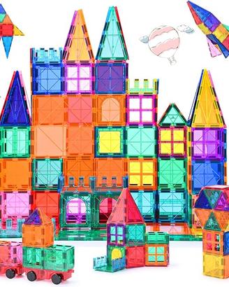Katiago Costruzioni Magnetici per Bambini 100 pezz
