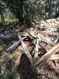 rastrello andane per fieno