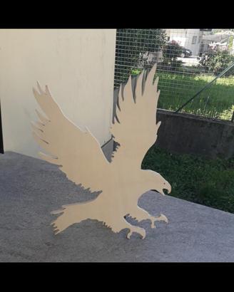 Aquila in legno