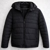 Giubbotto Zara Uomo L Nero Invernale con Cappuccio