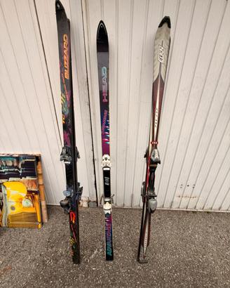 N 3 paia di sci vintage