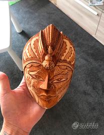 Maschera originaria MALDIVE in legno