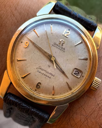 Omega vintage seamaster calendar automatico