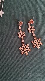 orecchini pendenti acciaio 