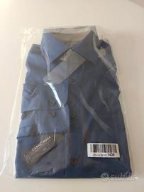 Camicia Casamoda no-stiro blu