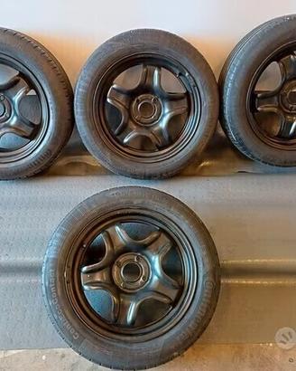 Cerchi in Ferro con Gomme Renault Clio 195/55 R16