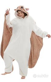 Pigiama/Tuta/Costume carnevale SCOIATTOLO VOLANTE