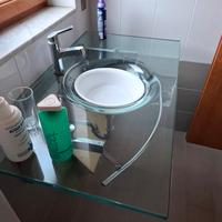 lavabo bagno in vetro