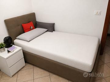 Letto contenitore materasso