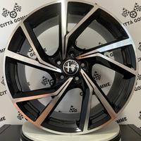 CERCHI IN LEGA ALFA GIULIA GIULIETTA STELVIO BRERA