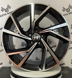 CERCHI IN LEGA ALFA GIULIA GIULIETTA STELVIO BRERA