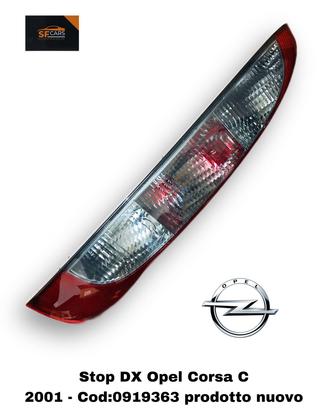 STOP FANALE POSTERIORE DESTRO OPEL Corsa C 3P 2°