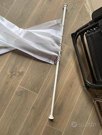 Supporto tenda per doccia + tenda