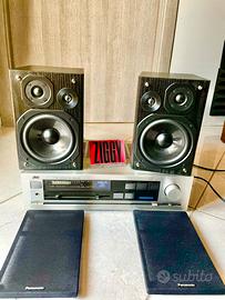 JVC amplificatore PANASONIC diffusori acustici