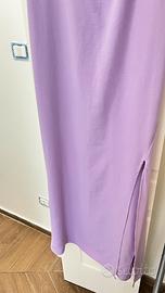 Abito lungo lilla