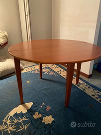 Tavolo rotondo salvaspazio