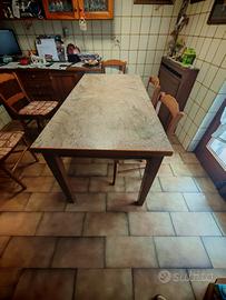 tavolo in legno - allungabile