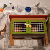Schleich casetta conigli