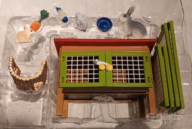 Schleich casetta conigli