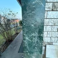 Lastre di marmo verde Guaremala