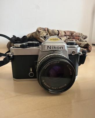 Nikon FE + 50 mm f1.8