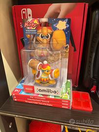 switch oled limited edition +amibo e 4 giochi