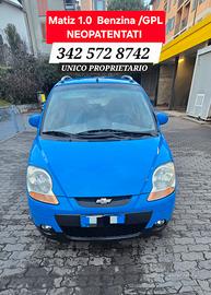 Chevrolet Matiz 
1.0 benzina /GPL UNICO PROPRIETAR