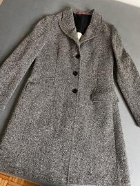 CAPPOTTO DONNA IN LANA COLORE GRIGIO