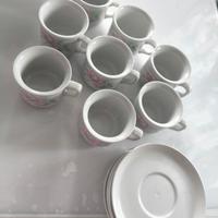 Set tazzine con piattini