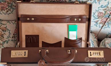 valigetta in pelle vintage 