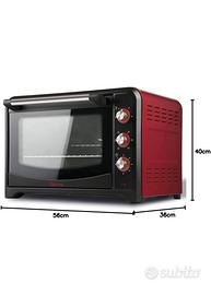 Forno elettrico ventilato 2000W