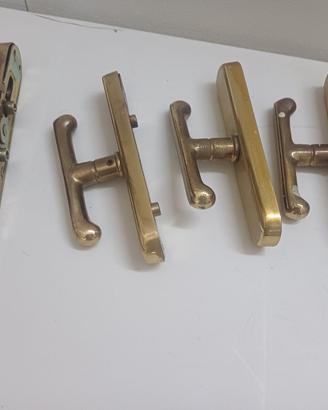 4 maniglie x infissi colore oro