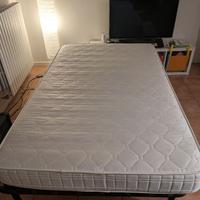 Rete a doghe e materasso Permaflex da 120 cm