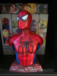 Busto Spider-Man 27cm - Stampa 3D  Dipinta a mano