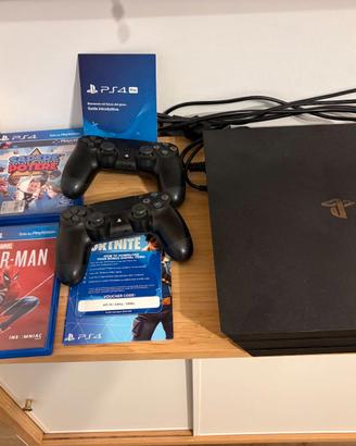 PlayStation 4 Pro 1TB – 2 Controller DualShock 4