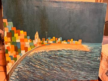 Dipinto olio originale Domenico Sgrelli