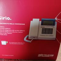 SIRIO TELEFONO FISSO CON VIVAVOCE 