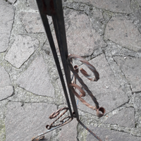 Oggetto in ferro lavorato vintage