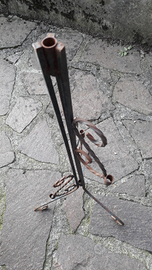 Oggetto in ferro lavorato vintage