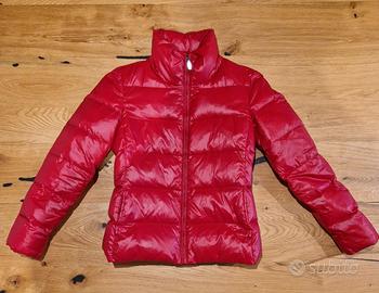 Piumino rosso donna Benetton tg. 42