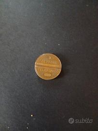 Gettone telefonico 7805 UT