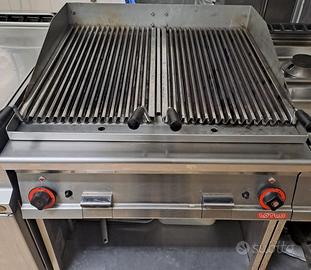 Doppia Piastra a Gas Lotus.