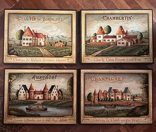 Set 4 quadri Rita Simonetto