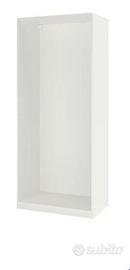 Struttura per guardaroba Pax Ikea con cassetti